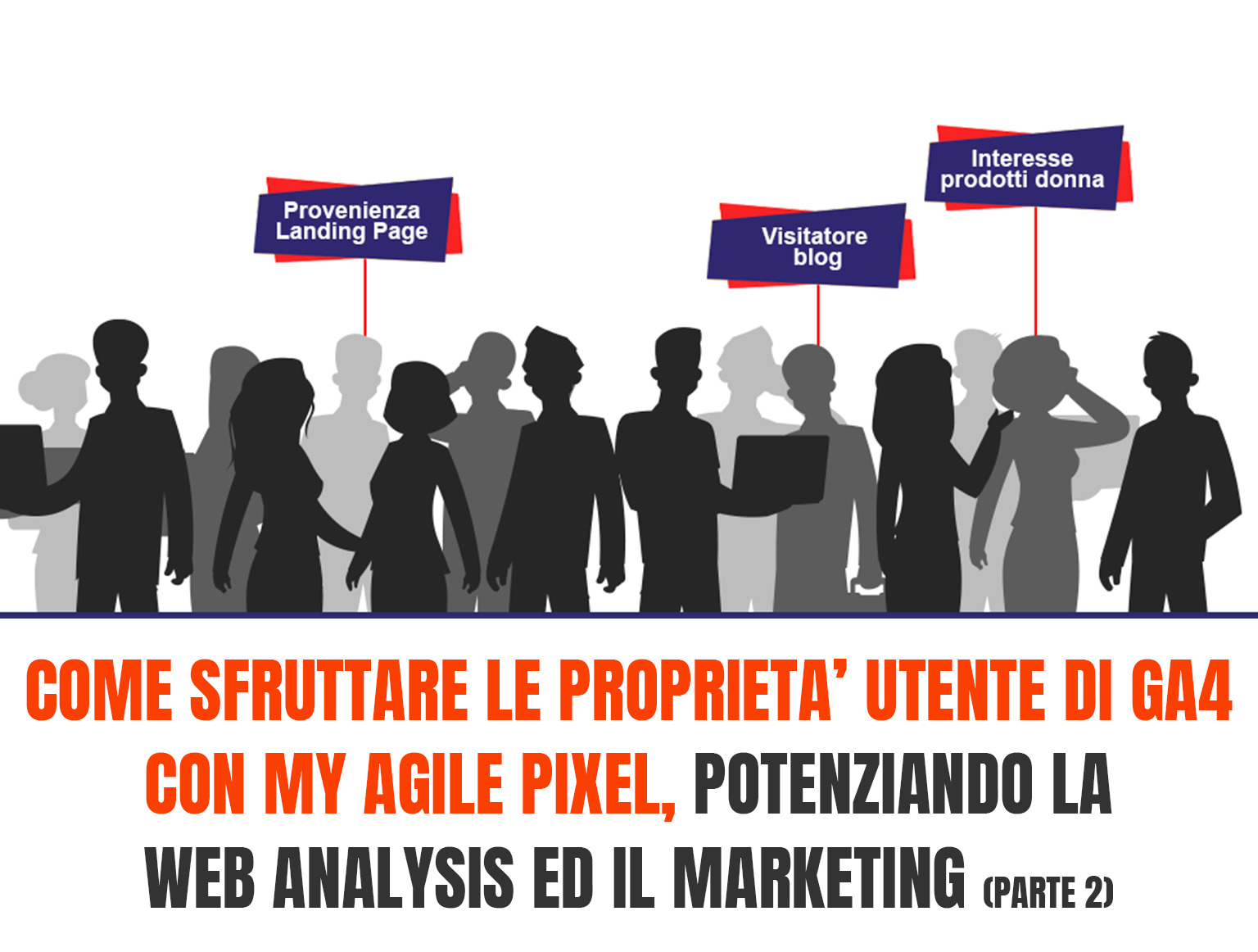 Come sfruttare le proprietà utente di GA4 con My Agile Pixel per potenziare la web analysis e il marketing – parte 2