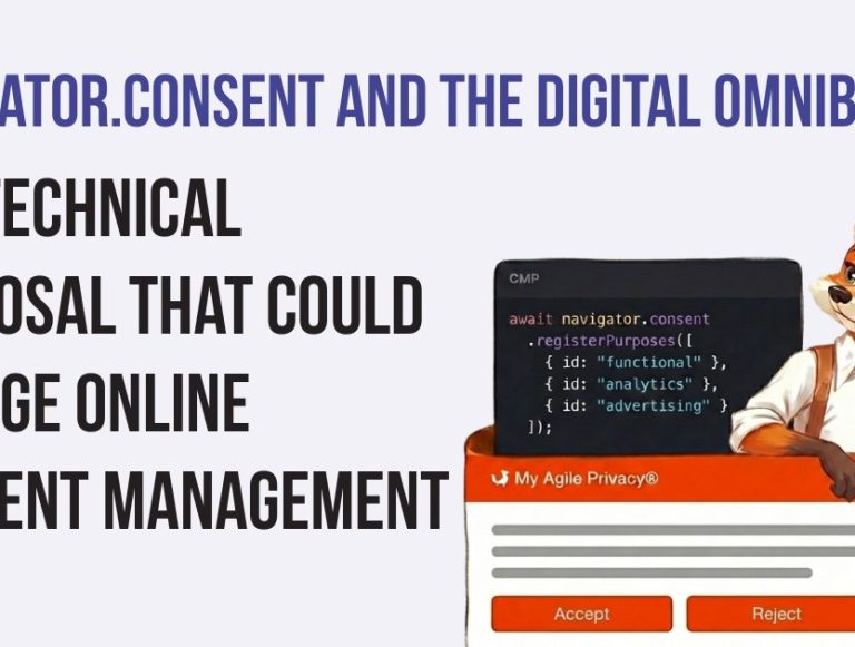 Navigator.consent and the Digital Omnibus: the technical proposal that could change online consent management